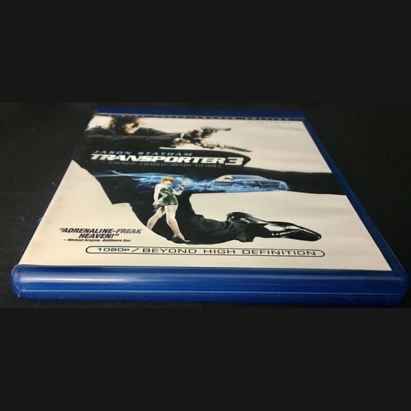 Transporter 3 Blu-ray Action Movie Statham 2 Disc Edition Digital Copy 2009 MINT - Picture 11 of 13